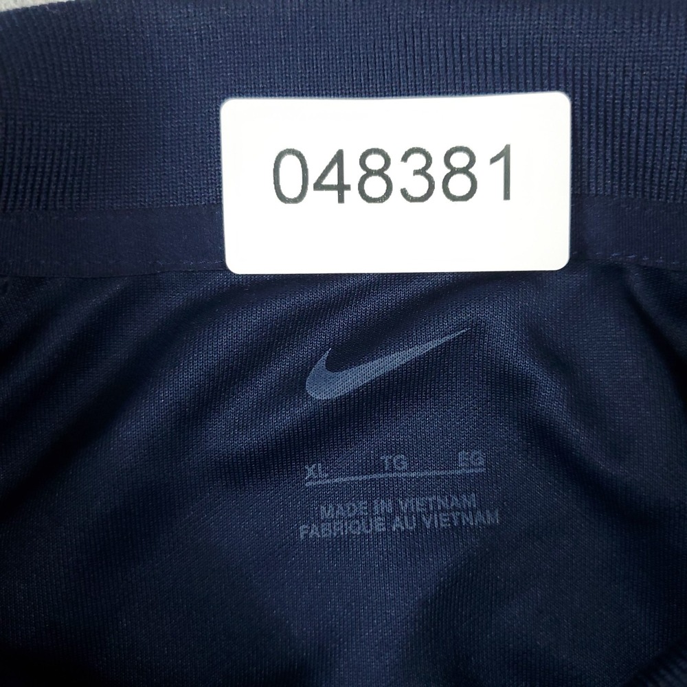 Nike Polo Shirt Mens XL Blue Swoosh Dri Fit Golf Casual Short Sleeve * - Picture 7 of 7